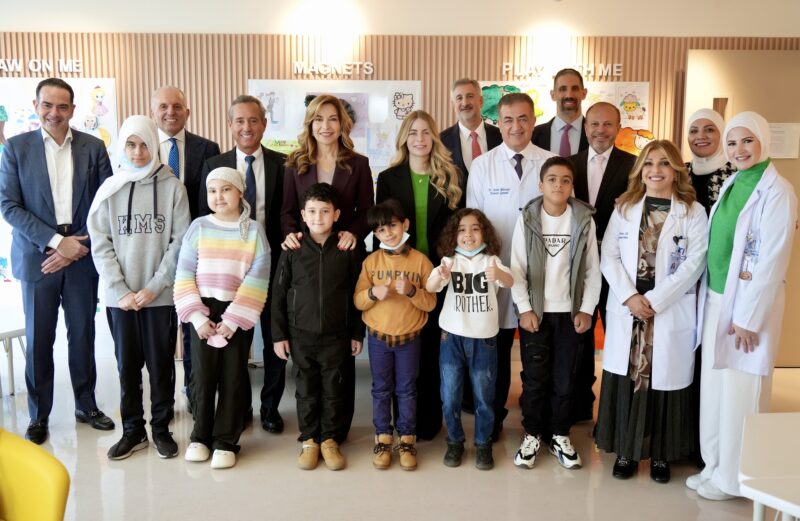 Princess Ghida Talal: Pediatric Intensive Care Unit At KHCC Has Been Named the “Ranah Tamer Charity Foundation
