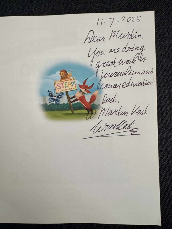 Martin Harutyunyan: Unique Educational Initiative - The STEAM-Powered Careers Children’s Book Series: Oncology 3 Martin Harutyunyan