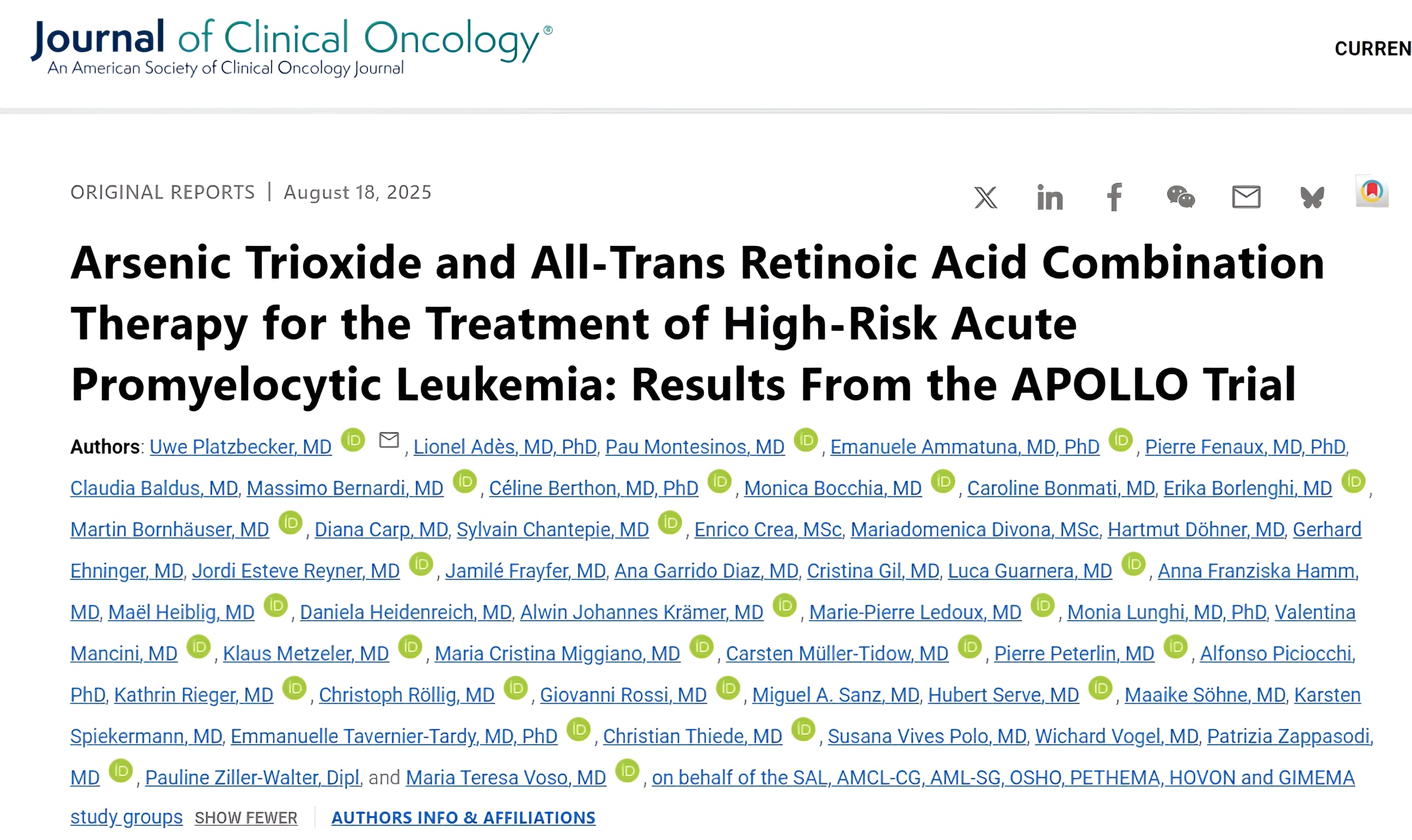 Talha Badar: APOLLO Phase III Trial Results in High-Risk APL 2 Talha Badar: APOLLO Phase III Trial Results in High-Risk APL