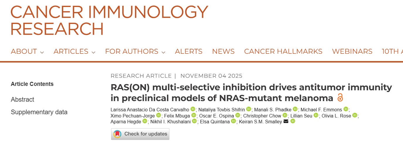 Yan Leyfman: Breakthrough in NRAS-Mutant Melanoma