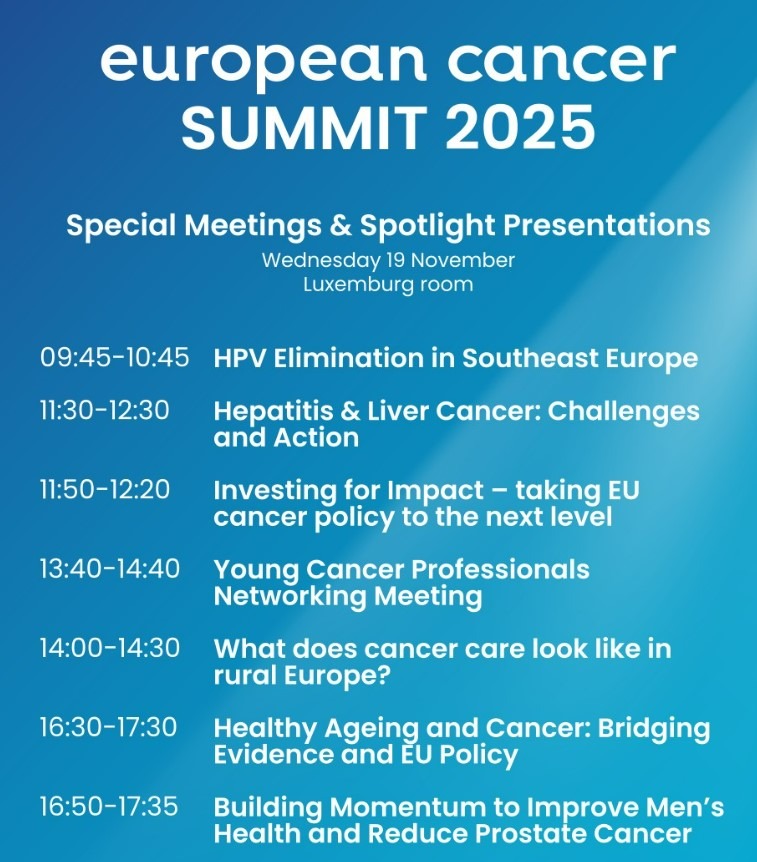 What to Expect at the European Cancer Summit - European Cancer Organisation 2 What to Expect at the European Cancer Summit - European Cancer Organisation