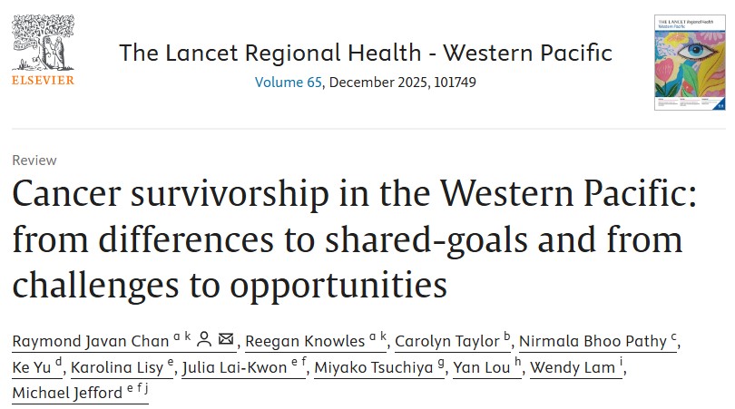 Nirmala Bhoo Pathy: Cancer Survivorship is the Real Test of a Health System