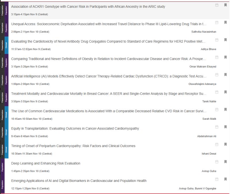 Avirup Guha: Leading Insights in Cardio-Oncology to be Presented at AHA25 in New Orleans 2 Avirup Guha