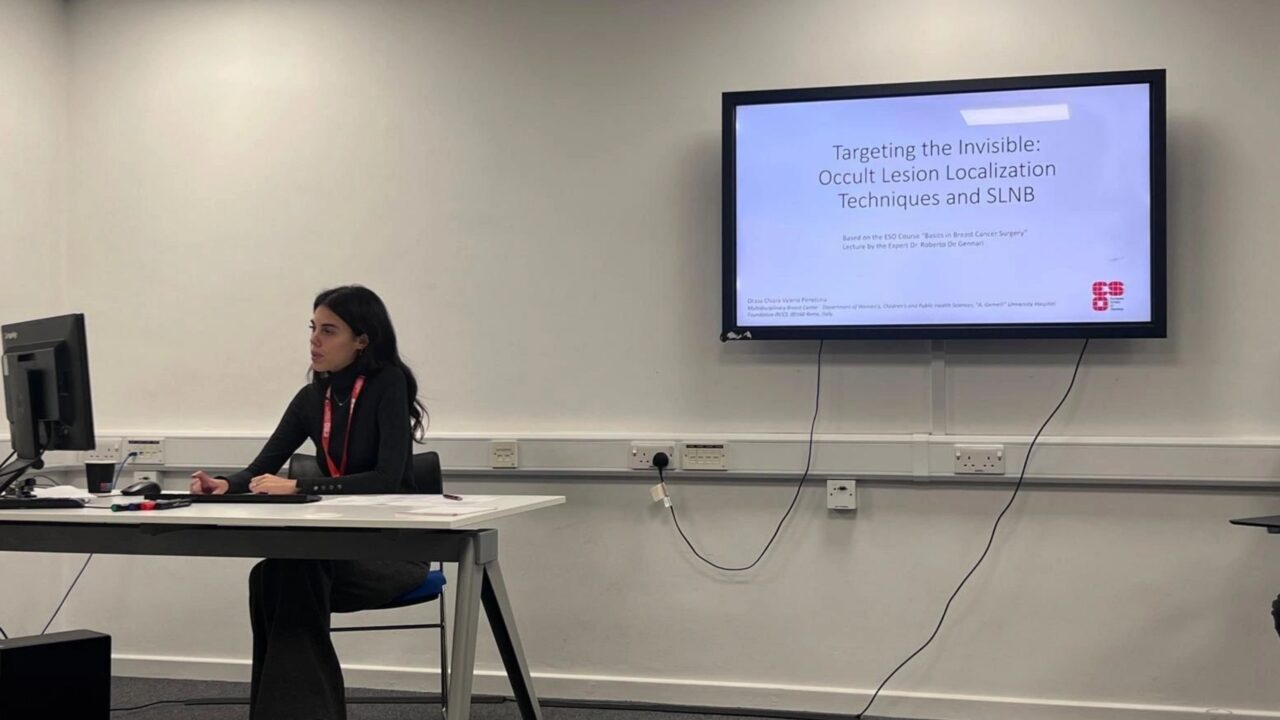 Chiara Valeria Pirrottina: ESO Course Boosts Breast Cancer Surgery Expertise