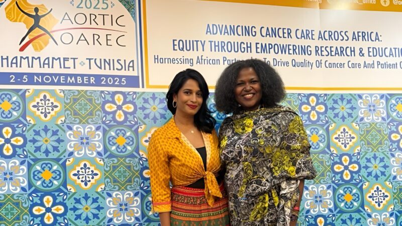 Nirmala Bhoo Pathy: Launch of the Lancet Oncology Commission Report at AORTIC With Nazik Hammad