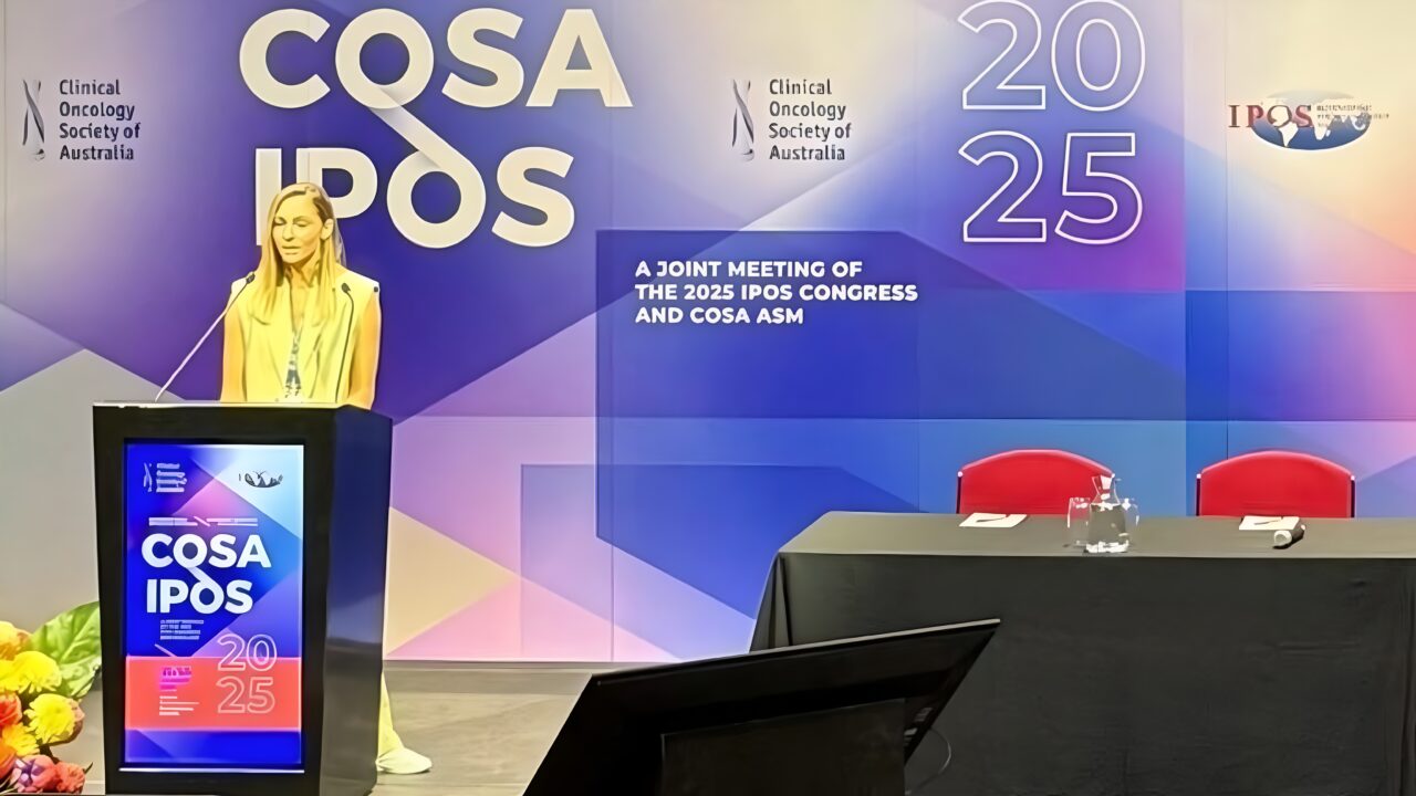 Dr. Courtney Cross Highlights Microbiome Screening at COSA IPOS 2025 – Supportive Oncology Research Group