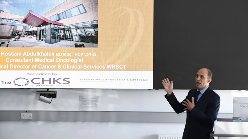 Hossam Abdulkhalek: Honoured to Contribute to the OG Cancer NI Winter Wellbeing Meeting