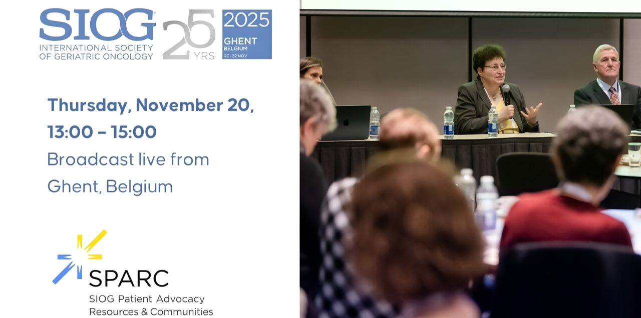 SIOG Launches SPARC 2025 for Older Adult Engagement in Cancer Research
