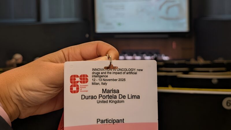 Marisa Lima: Innovation in Oncology at the European School of Oncology Conference