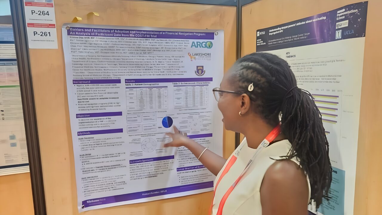 Chinenye Iwuji: Thrilled to Showcase Our Research Advancing Cancer Care in Nigeria