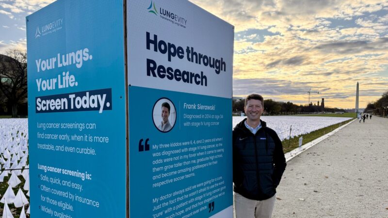 Frank Sierawski: Honoring Lives Lost to Lung Cancer with LUNGevity Foundation