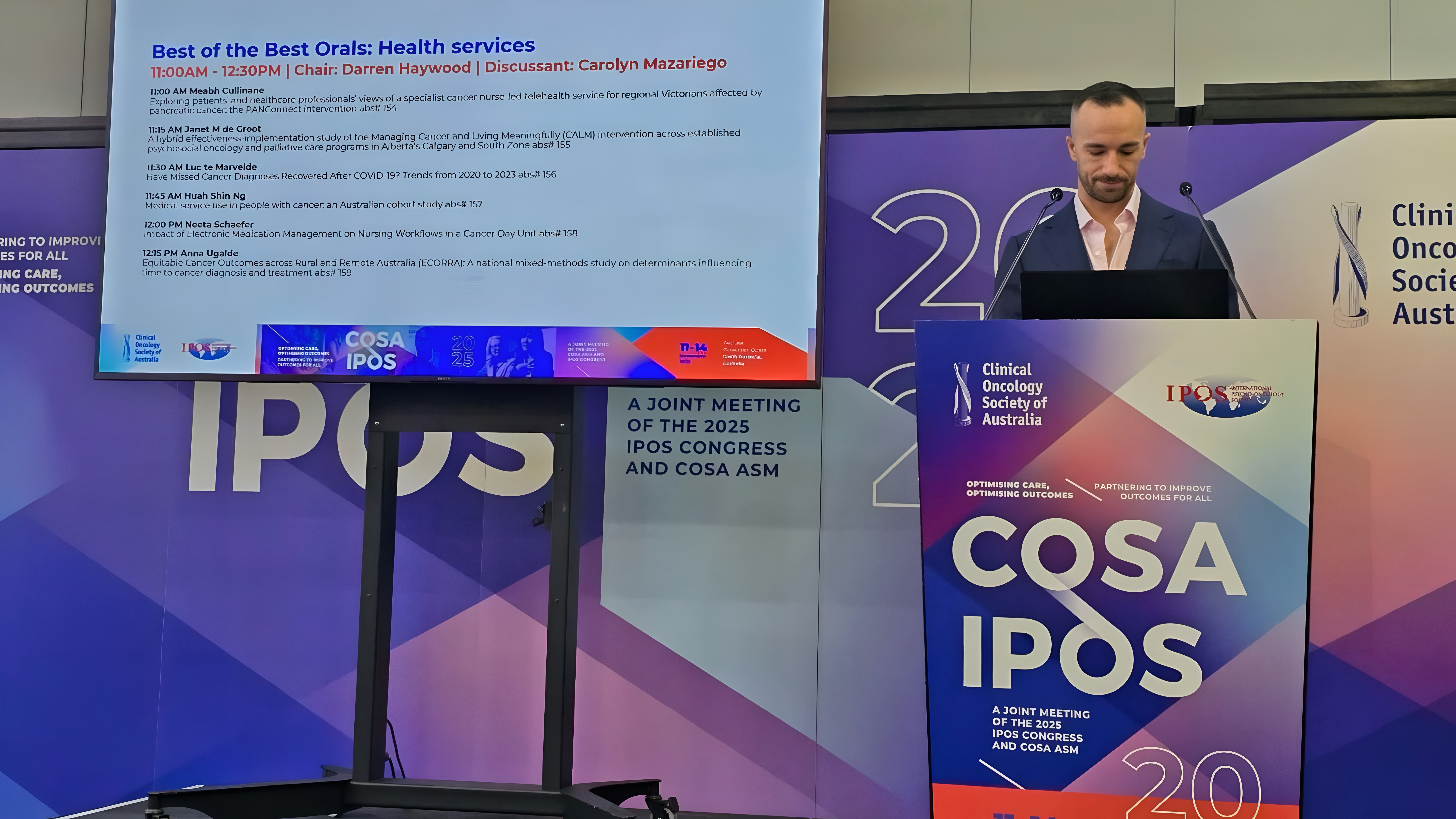 Nicolas Hart: UTS Faculty of Health Cancer Survivorship Team at the COSAIPOS 2025 2 Nicolas Hart: UTS Faculty of Health Cancer Survivorship Team at the COSAIPOS 2025