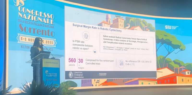 Laura Bukavina: Presented on U.S. Practices Across Genitourinary Malignancies in Italy