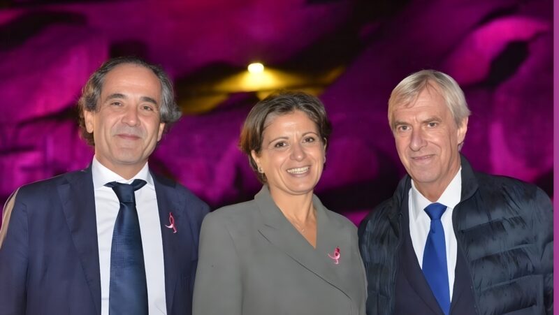 Gianluca Franceschini: Colosseum Lights Up in Pink for Breast Cancer Awareness