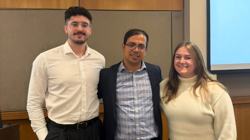 Bishal Gyawali: Proud of Team Presenting Cancer Drug Studies at Queen’s University
