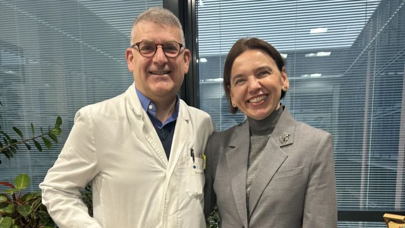 Birute Brasiuniene: A Great Pleasure to Meet Professor Giuseppe Curigliano