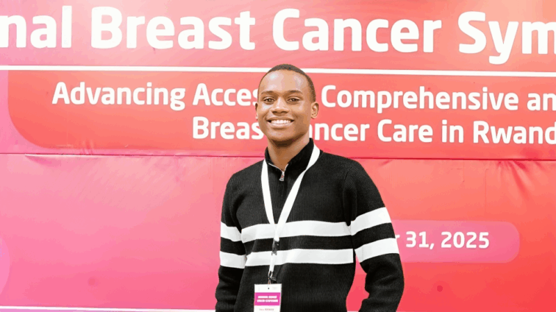 Darius Benimana: Representing Medcancer Initiative Rwanda at the National Breast Cancer Symposium