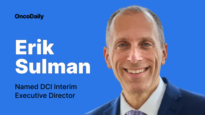 Erik Sulman Named DCI Interim Executive Director