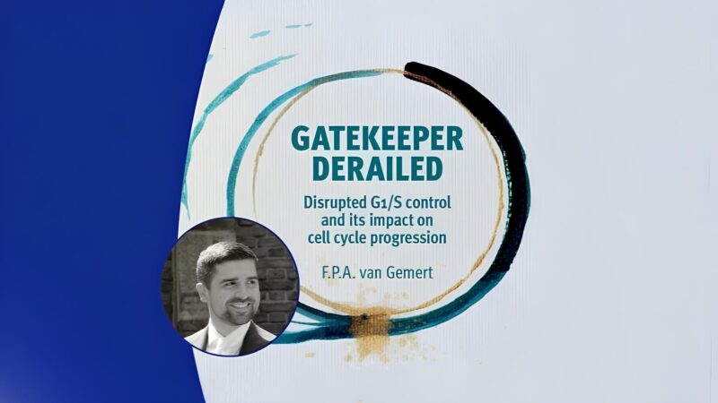 Frank van Gemert: “That’s When I Knew that I Wanted to Work Here” – The Netherlands Cancer Institute