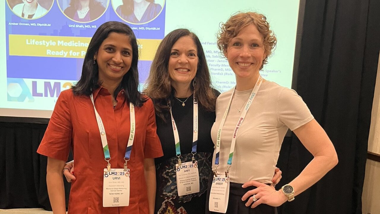 Amy Comander: Exciting to Attend American College of Lifestyle Medicine 2025 Meeting in Dallas