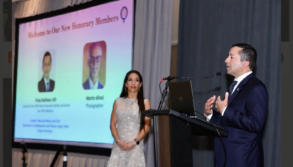 Mara Antonoff: Honored to Celebrate Vinay Badhwar as a Women In Thoracic Honorary Member 2 Mara Antonoff: Honored to Celebrate Vinay Badhwar as a Women In Thoracic Honorary Member