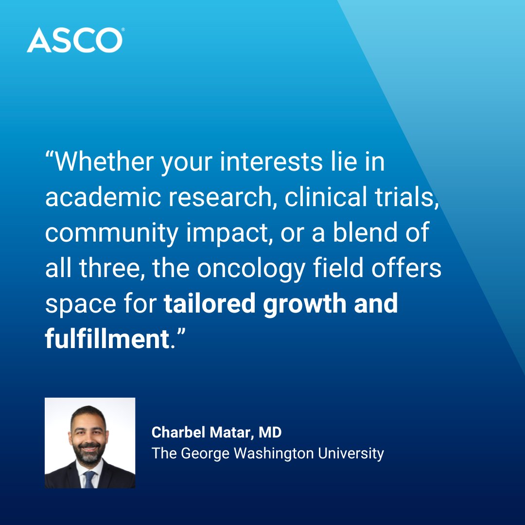 Charbel Matar: Practical Insights for Early-Career Oncologists Across Community, Private and Academic Practice