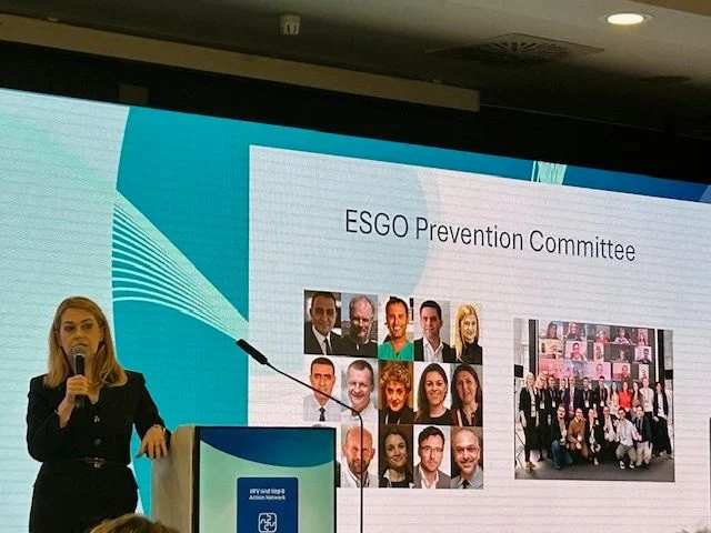 Mihaela Grigore Shares Experiences on Patient Advocacy and Prevention at European Cancer Summit - ESGO 2 Mihaela Grigore Shares Experiences on Patient Advocacy and Prevention at European Cancer Summit - ESGO