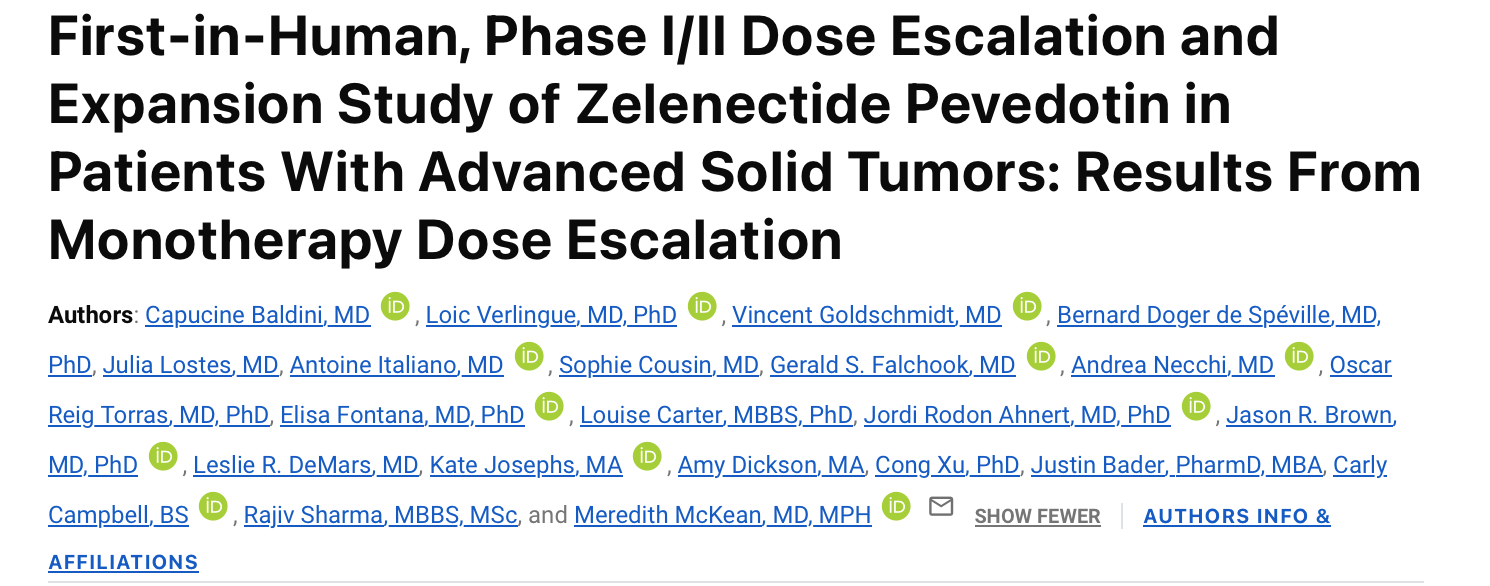 Enrique Grande: Promising Results from First-in-Human Nectin-4 Bicycle Drug Conjugate Study