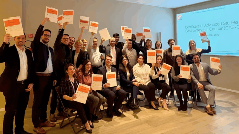 ESO Celebrates New Graduates of CAS in Gastrointestinal Cancer