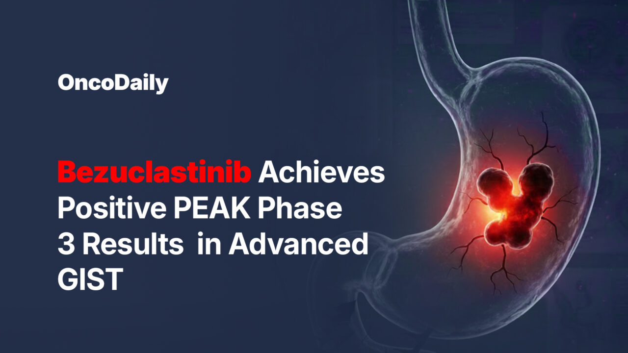 Bezuclastinib Achieves Positive PEAK Phase 3 Results in Advanced GIST: A Potential New Standard for KIT Exon 17/18 Mutant Disease