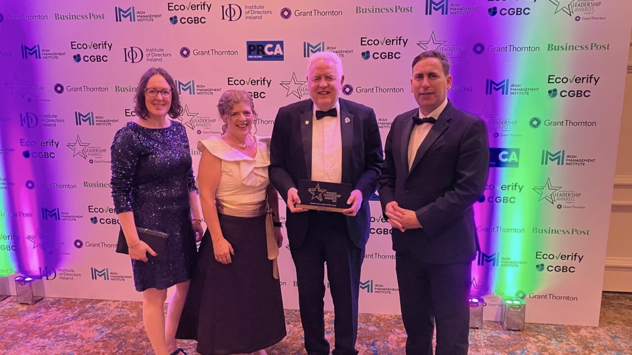 Ethna McFerran: Winner of the Irish Business Post Healthcare Leadership Award 2025