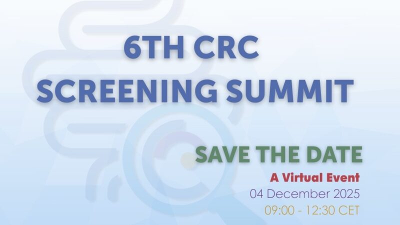 The 6th CRC Screening Summit Aims to Improve Early Diagnosis and Reduce Inequalities – Digestive Cancers Europe