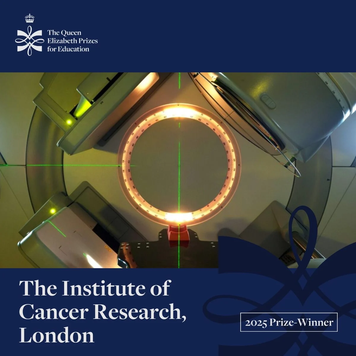 ICR Has Been Awarded the Queen Elizabeth Prizes for Education for Radiotherapy Research