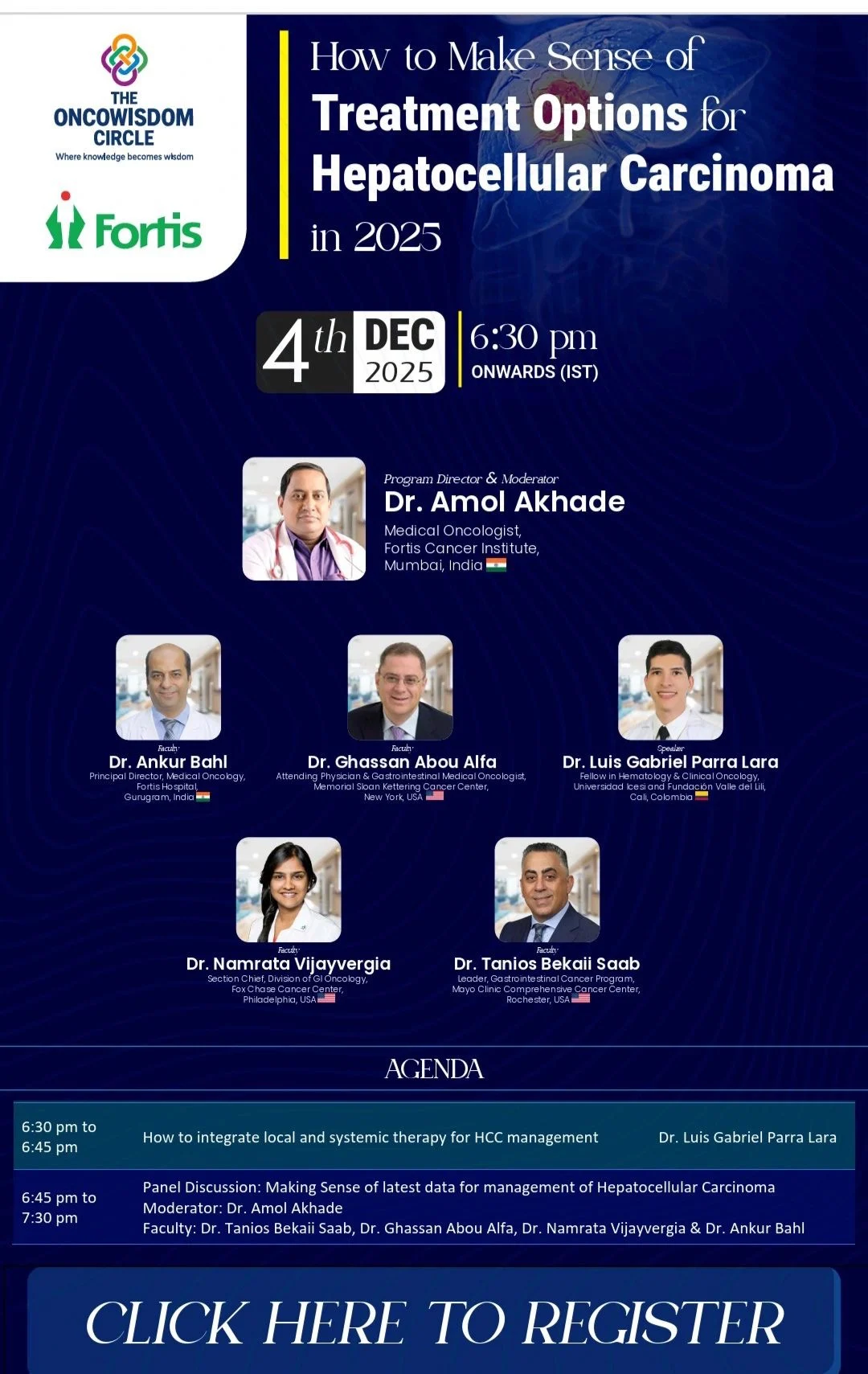 Amol Akhade: Bringing Global Experts Together to Make Sense of HCC Treatment Options 2 Amol Akhade: Bringing Global Experts Together to Make Sense of HCC Treatment Options