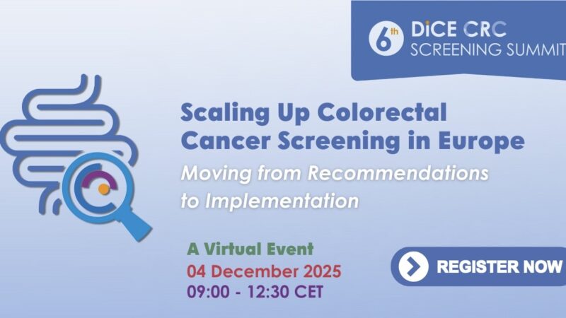 Two Weeks to Go to the 6th DiCE CRC Screening Summit – Digestive Cancers Europe