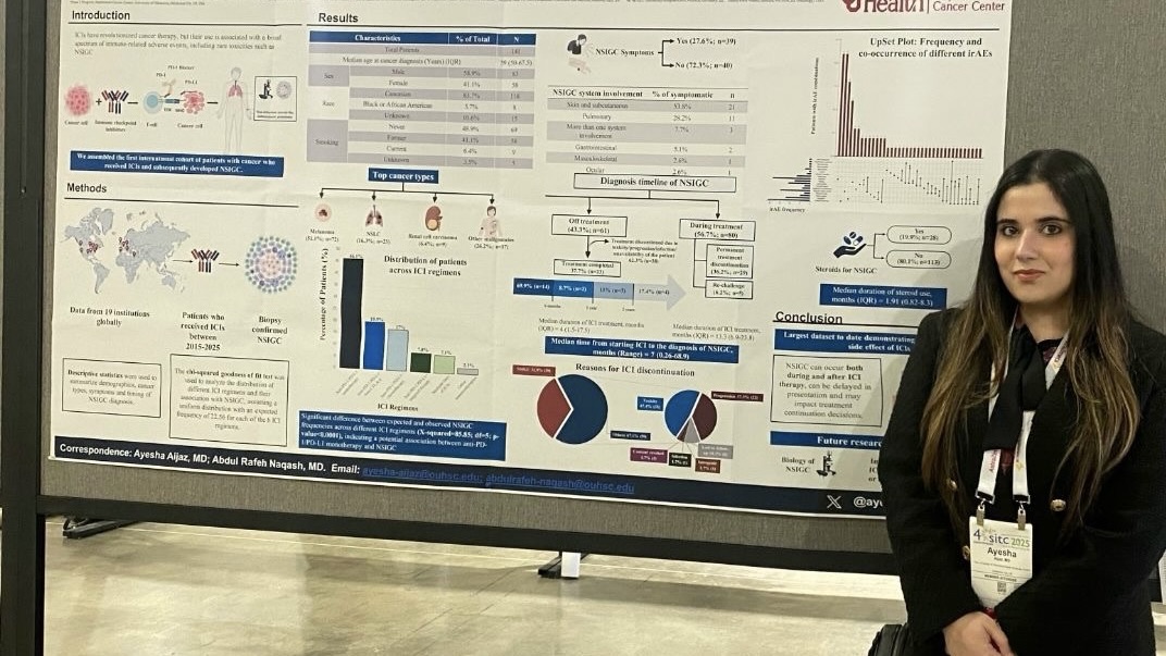 Ayesha Aijaz: Advocating for Cancer Research and Networking at SITC25