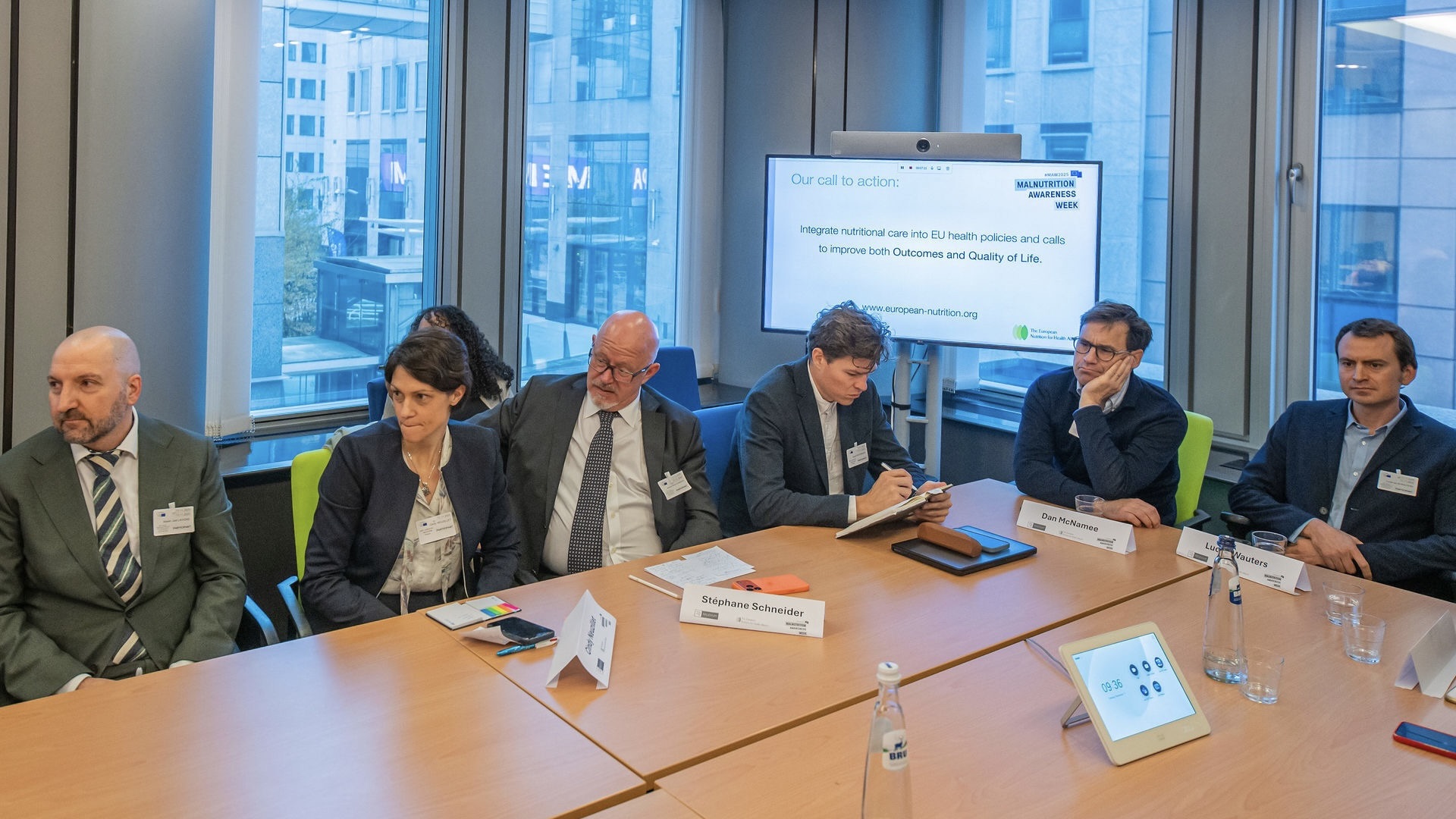 Dan McNamee Represents PCE at Policy Event on Supportive Oncology and Nutritional Care - Pancreatic Cancer Europe 2 Dan McNamee Represents PCE at Policy Event on Supportive Oncology and Nutritional Care - Pancreatic Cancer Europe