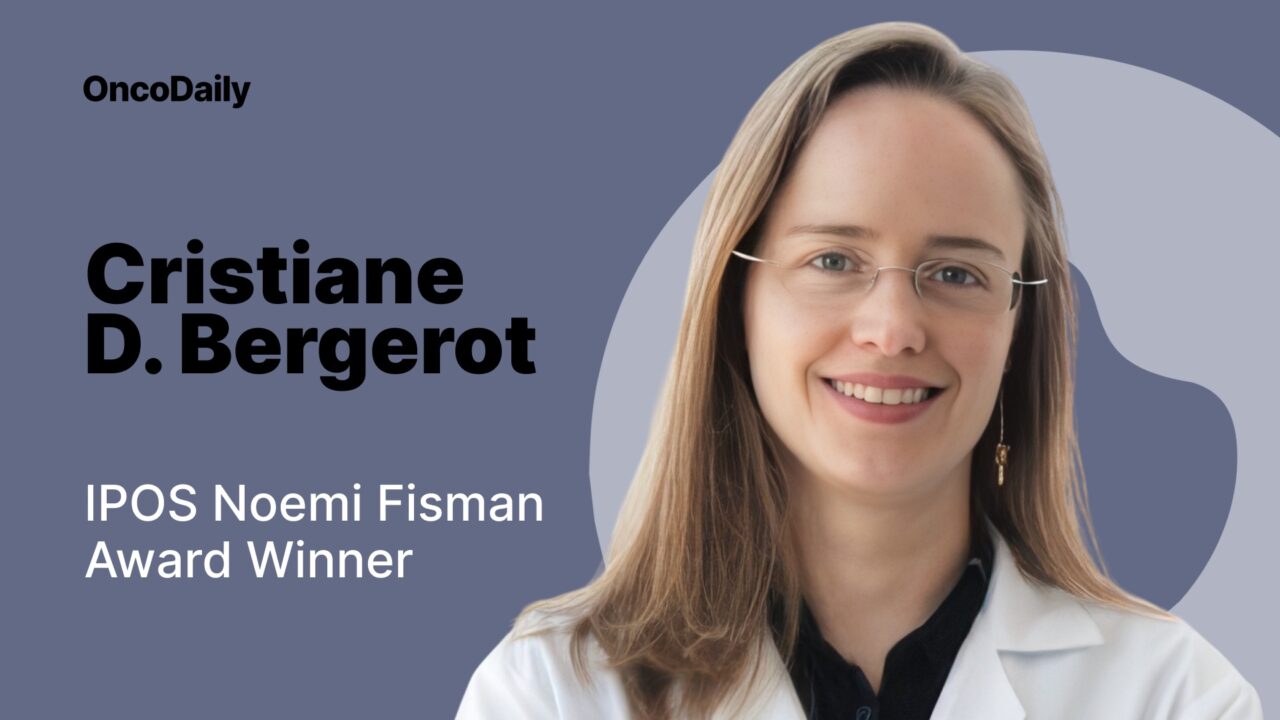 Cristiane D Bergerot: Honored to Receive the IPOS Noemi Fisman Award at COSA-IPOS 2025