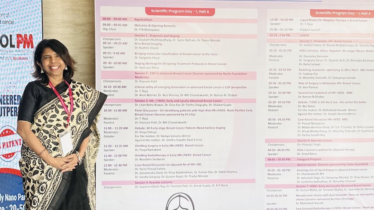 Swarupa Mitra: Privileged to Deliver Talks at the Bengal Breast Cancer Conference 2025 2 Swarupa Mitra: Privileged to Deliver Talks at the Bengal Breast Cancer Conference 2025