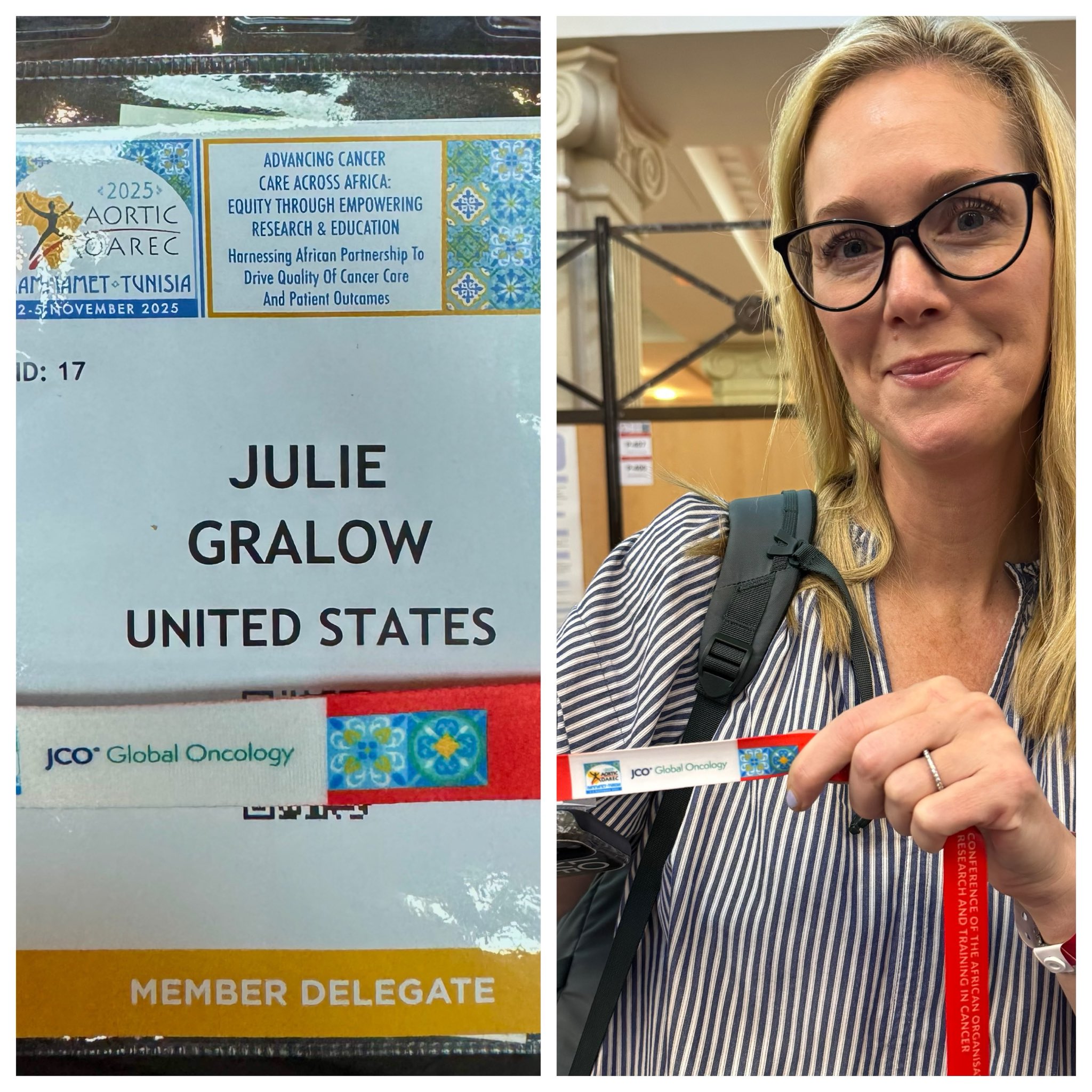 Katherine Van Loon: Representing JCO Global Oncology at AORTIC2025 2 Katherine Van Loon