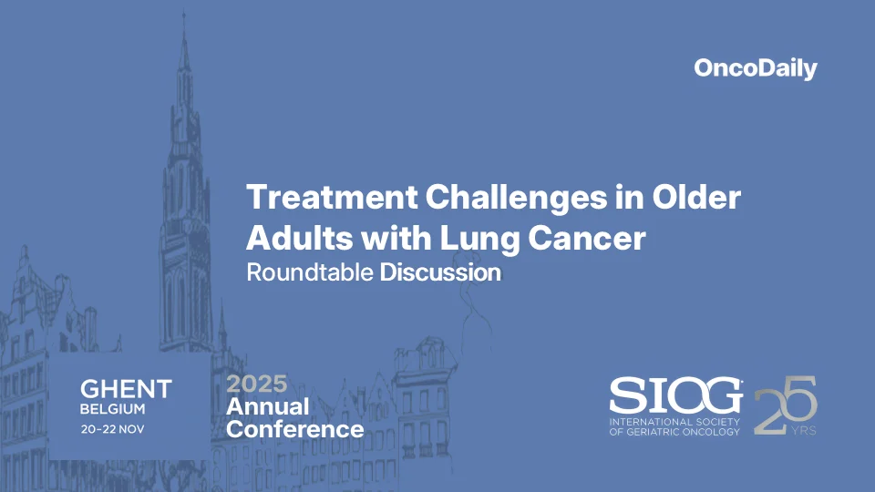 Geriatric lung cancer care