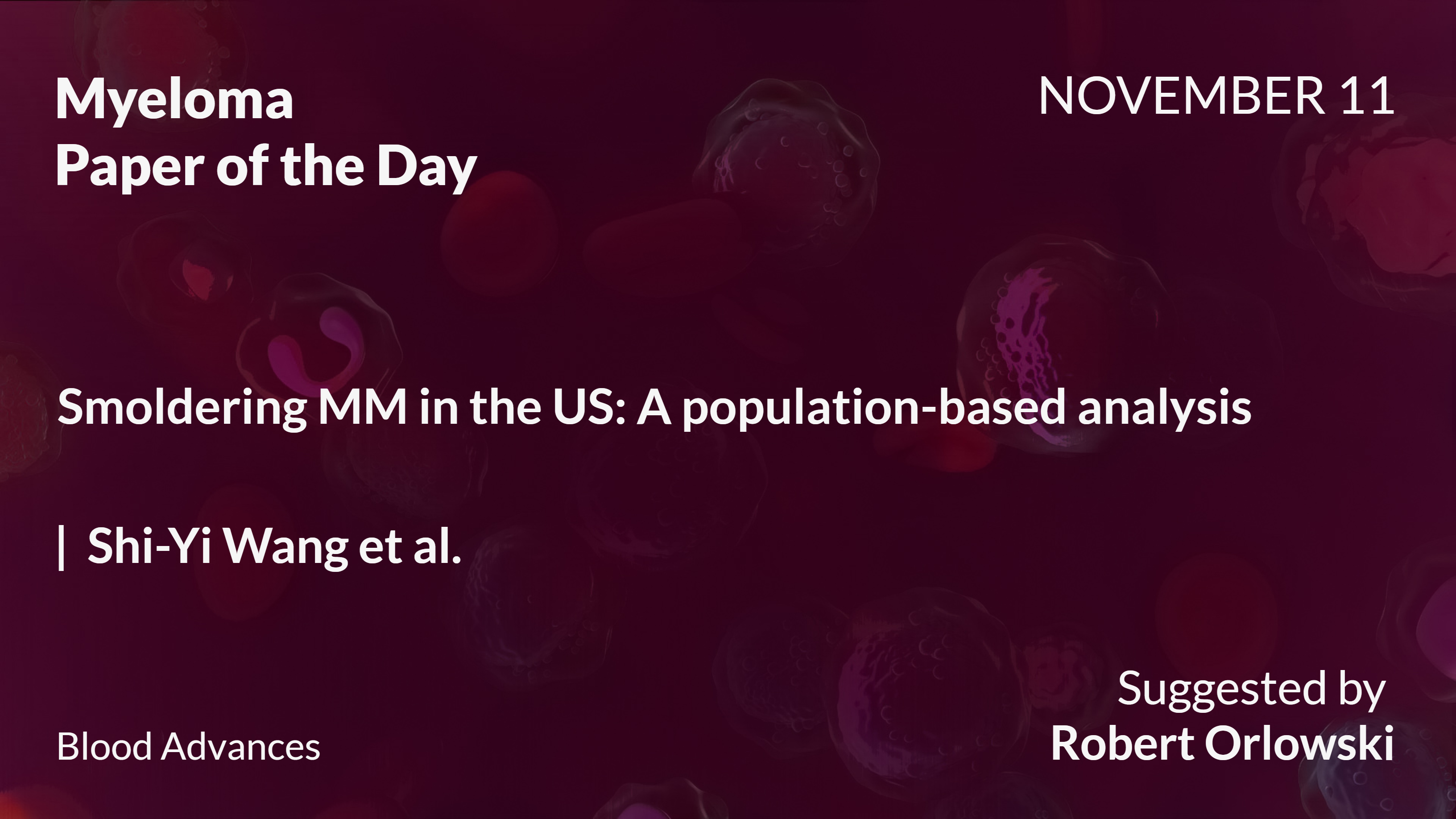 Myeloma Paper of the Day