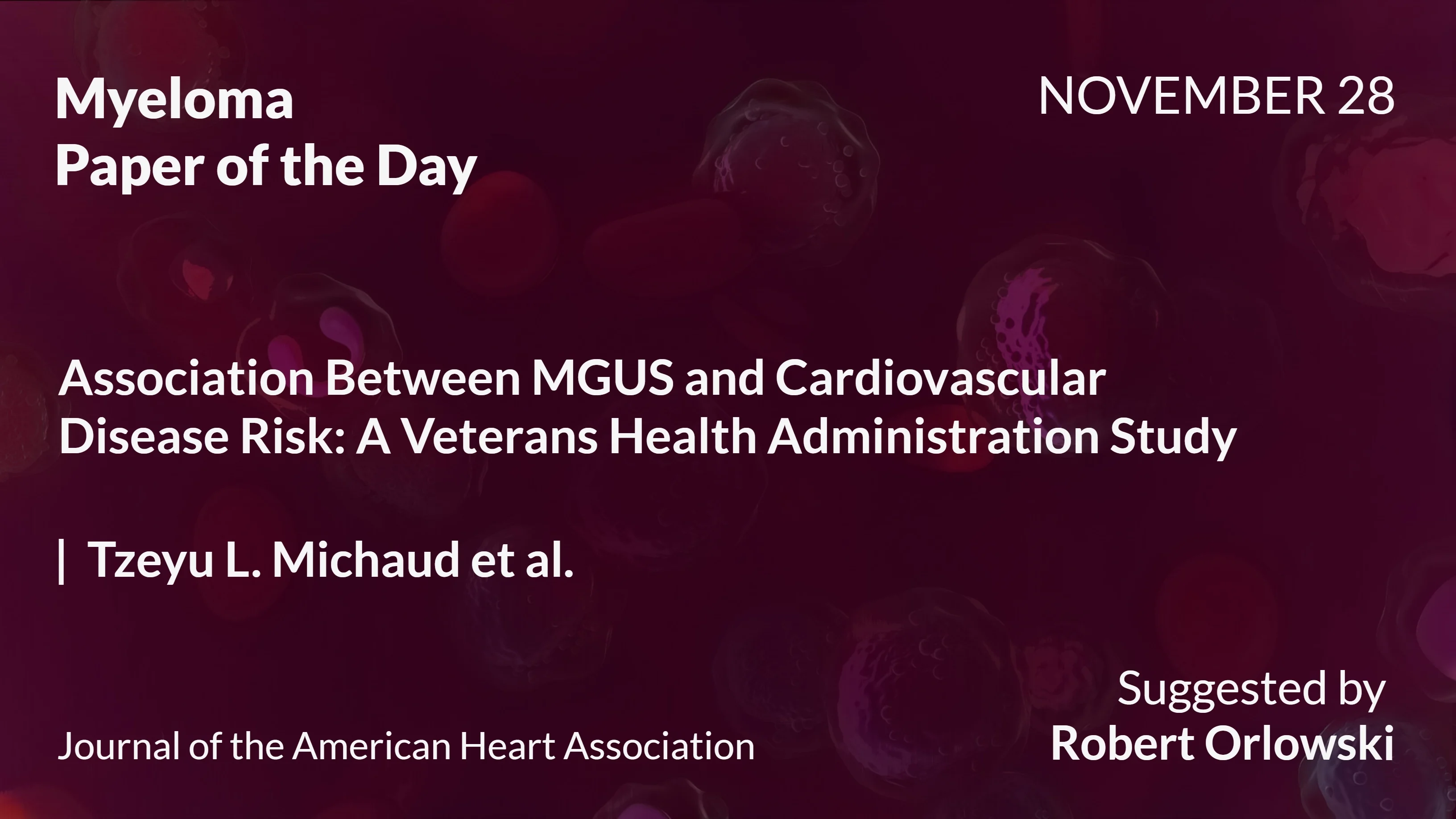 Myeloma Paper of the Day