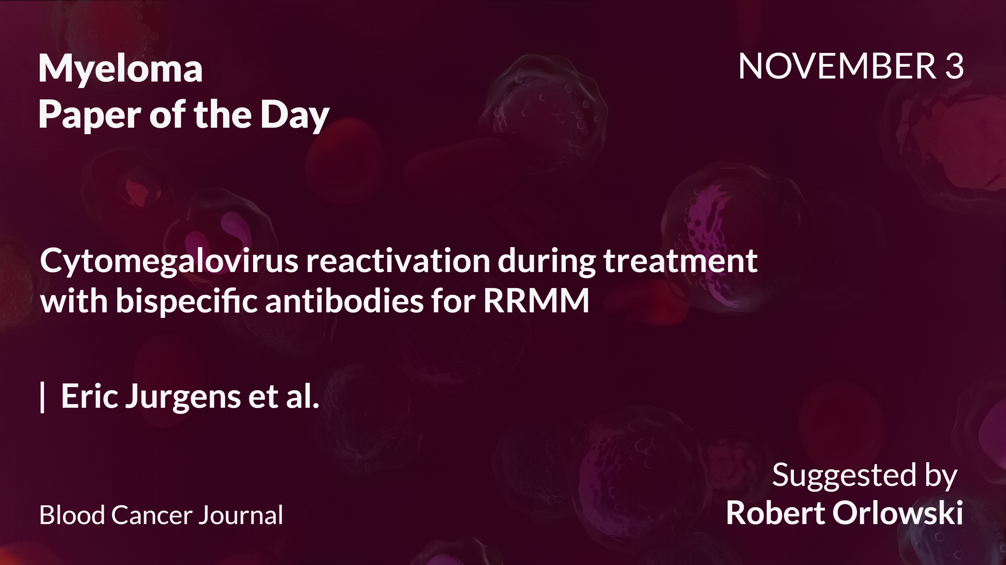 Myeloma Paper of the Day