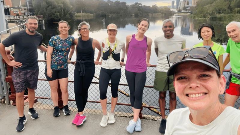 Malinda Itchins: Best Way to Start a Conference Day – A Run with Colleagues and Friends