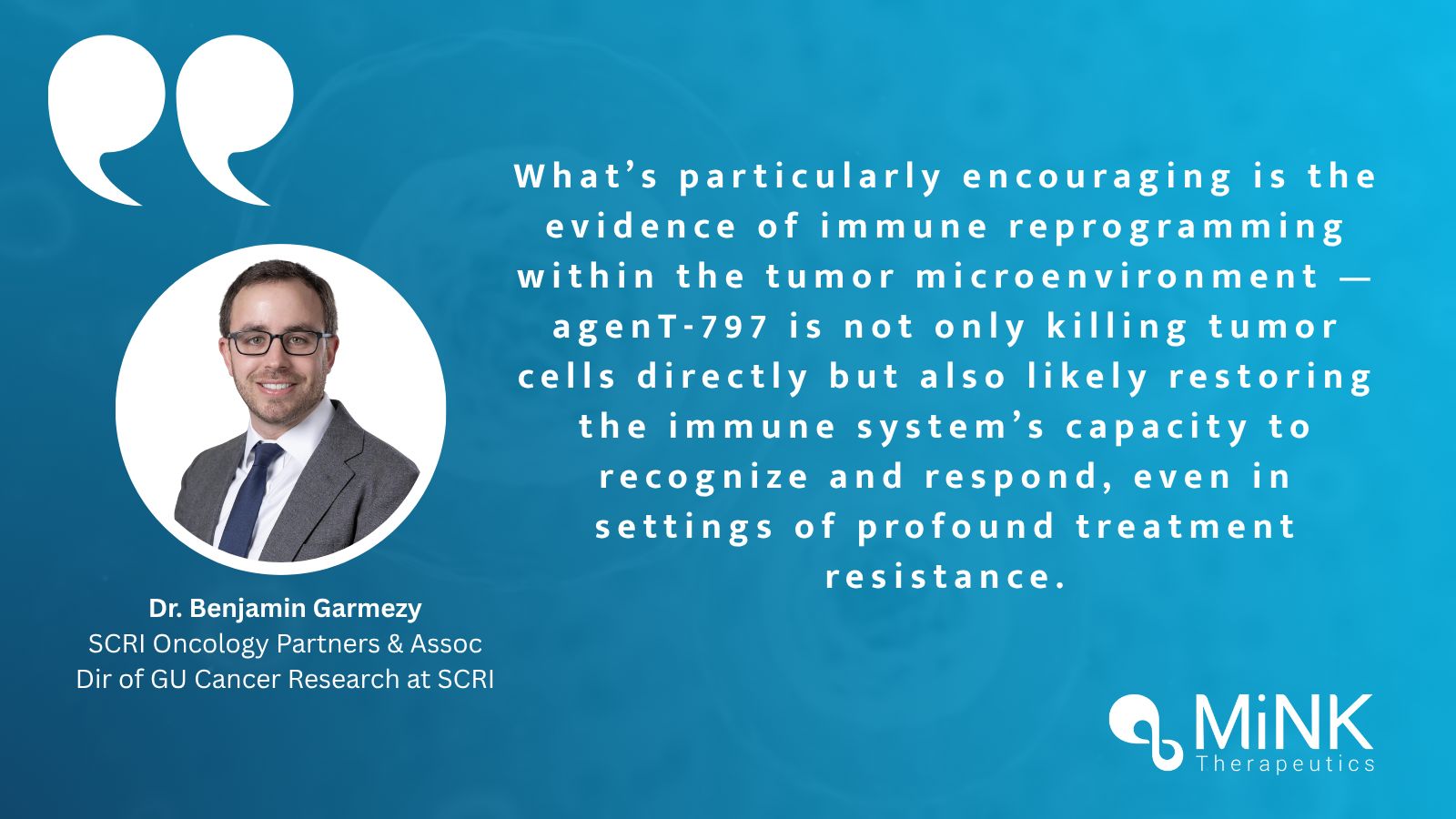 Allo-iNKT Therapy in PD-1–Refractory Solid Tumors: SITC25 - MiNK Therapeutics 2 MiNK Therapeutics