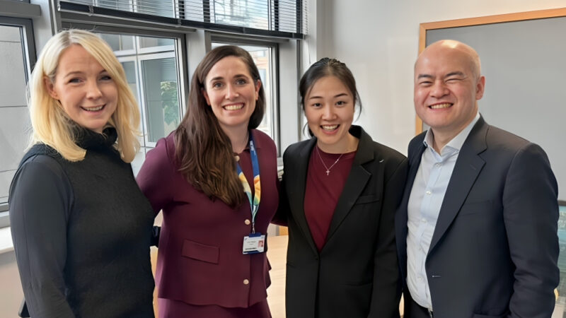 Nicola Keohane։ Hosted Kai-Keen Shiu and Evelyn Wong to Discuss the Young Onset Cancer Programme