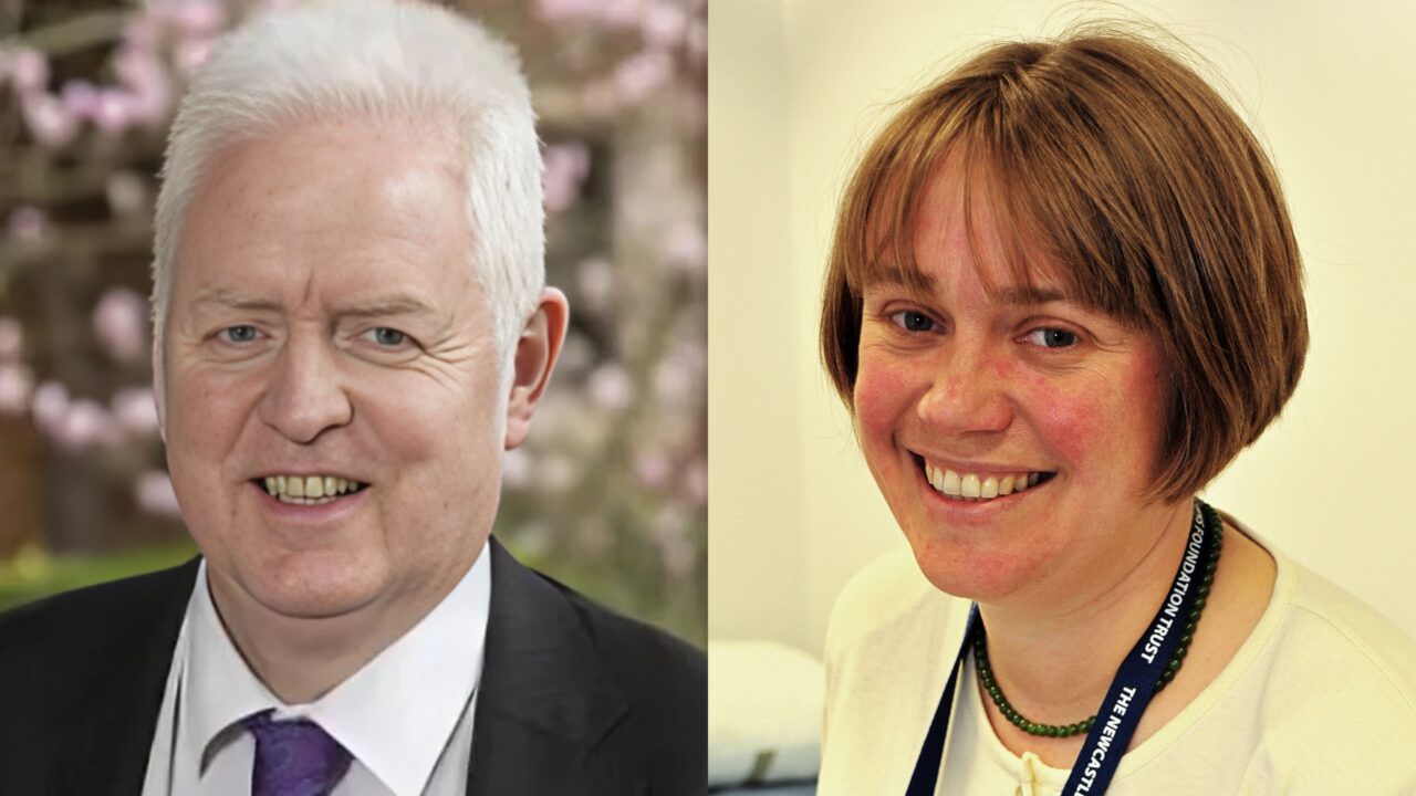 Mark Lawler Presents Appreciation Award to Ruth Plummer for Leadership at CDDF