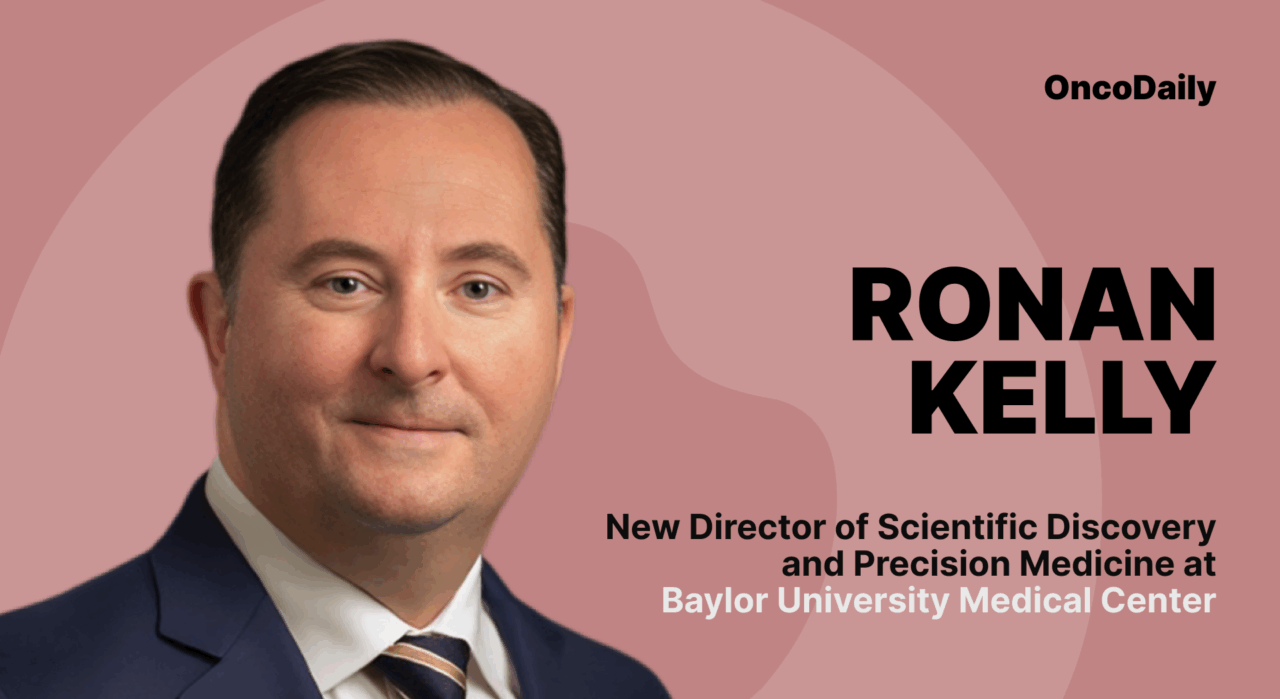 Ronan Kelly Appointed Director of Scientific Discovery and Precision Medicine at Baylor University Medical Center