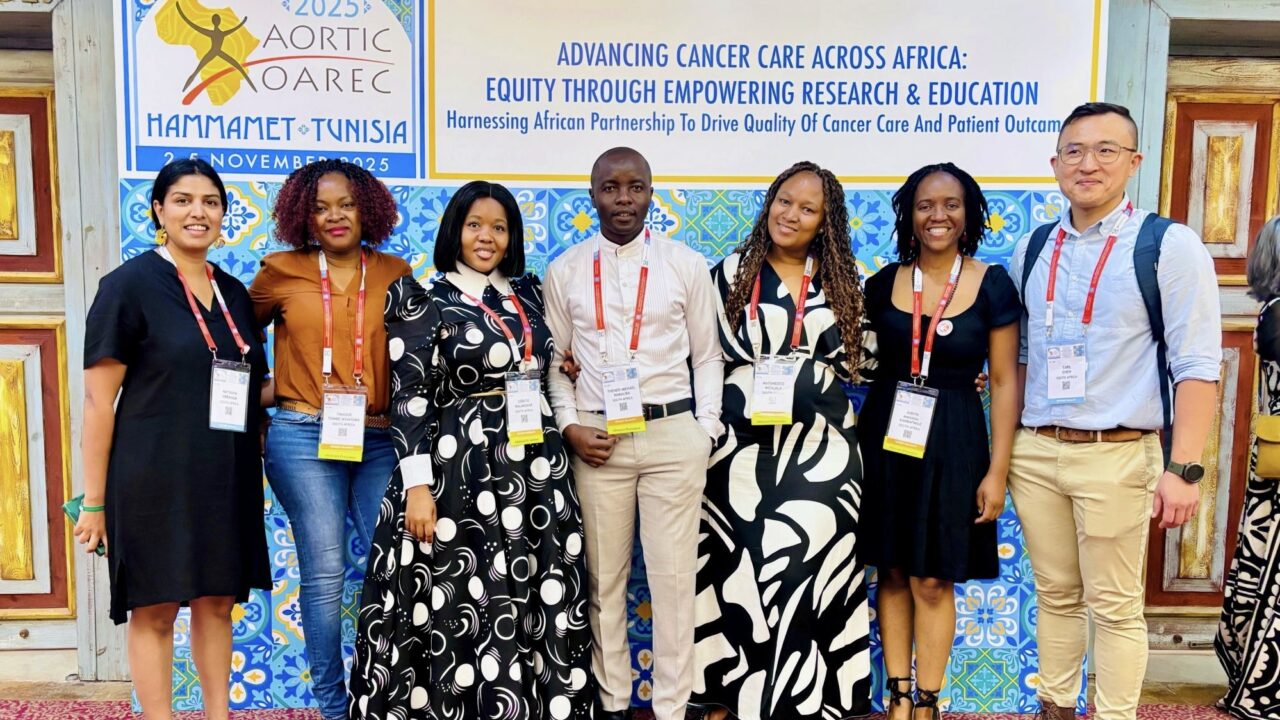Mazvita Sengayi-Muchengeti: National Cancer Registry Staff and Students at the AORTIC-Africa25